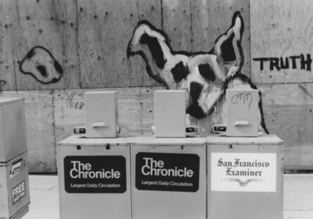 Arabella Colton, ‘Wall Dogs — Truth, Fillmore St., San Francisco, 1993’, 1993