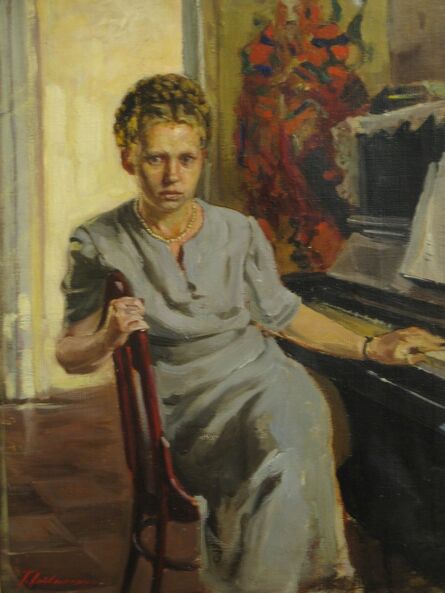 Petr Petrovich Litvinsky, ‘Portrait of Nina’, 1958
