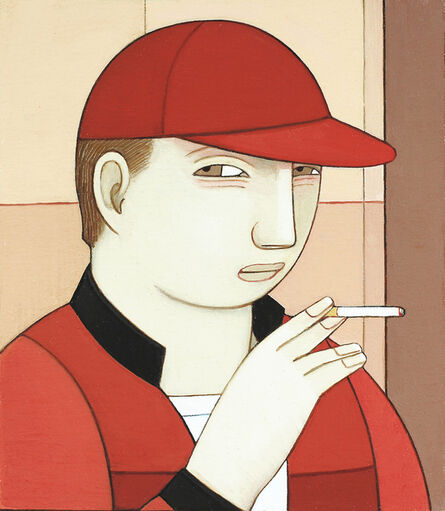 Andrew Stevovich, ‘Young Man Smoking’, 2016