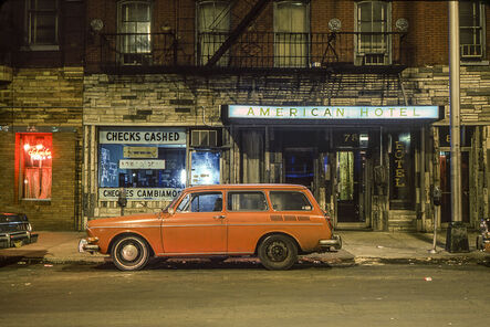 Langdon Clay, ‘American Hotel Car, Volkswagen 1600 Squareback Hoboken, NJ’, 1964