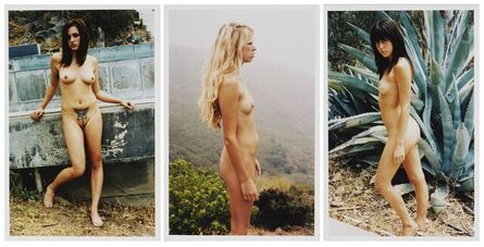 Larry Clark, ‘Three female nudes’