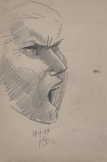 Julio González, ‘Etude Pour la Tête Montserrat No. 2’, 1939