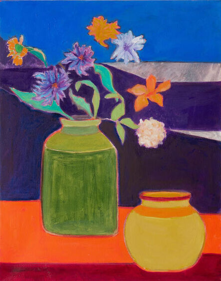 Sally Brody, ‘Pots and Flowers’, 2019
