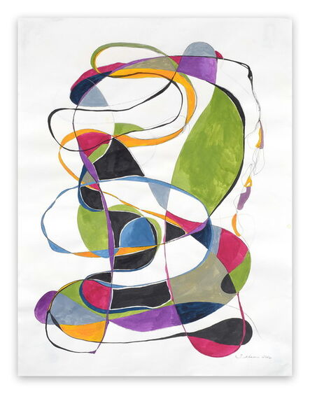 Tracey Adams, ‘Balancing Act 2  (Abstract painting)’, 2016