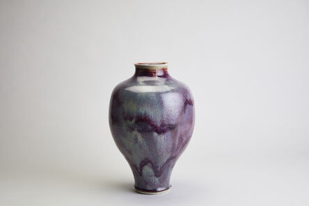 Brother Thomas Bezanson, ‘Vase, copper reds and green glaze’, n/a