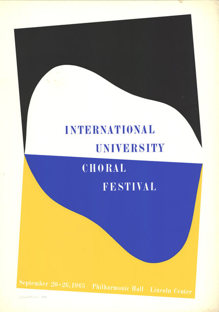 Charles Hinman, ‘International University Choral Festival’, 1965