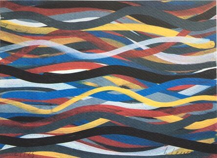 Sol LeWitt, ‘Brushstrokes: Horizontal and Vertical, Plate #15’, 1996