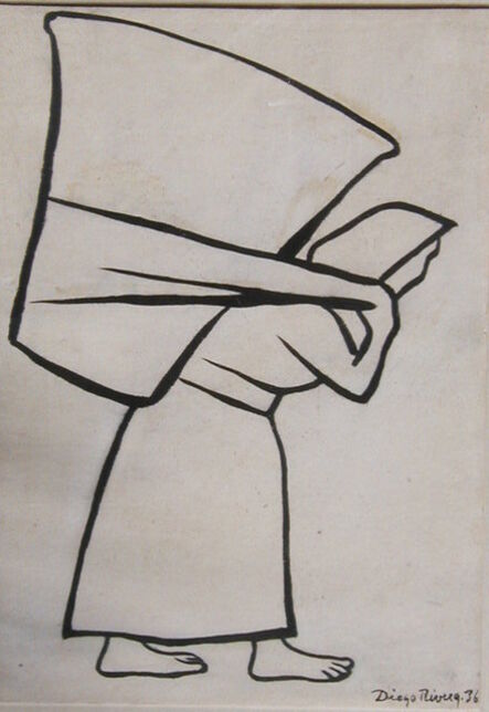 Diego Rivera, ‘Mujer Con Canasta’, 1936