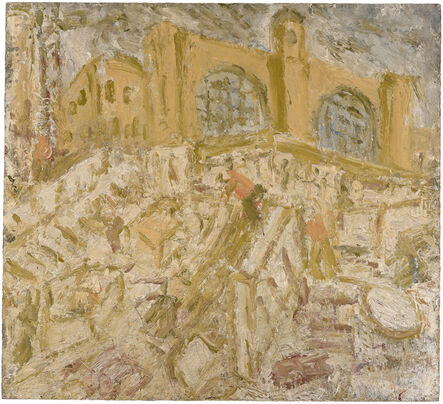 Leon Kossoff, ‘King's Cross Building Site, Early Morning’, 2006
