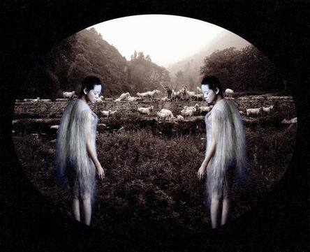 Lin Tianmiao & Wang Gongxin, ‘Here ? or There ?  N°6’, 2002