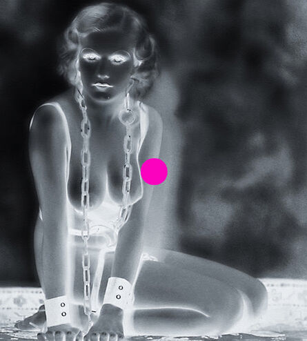Tim Sullivan, ‘White Shadow (Harlow with Pink Dot)’, 2014