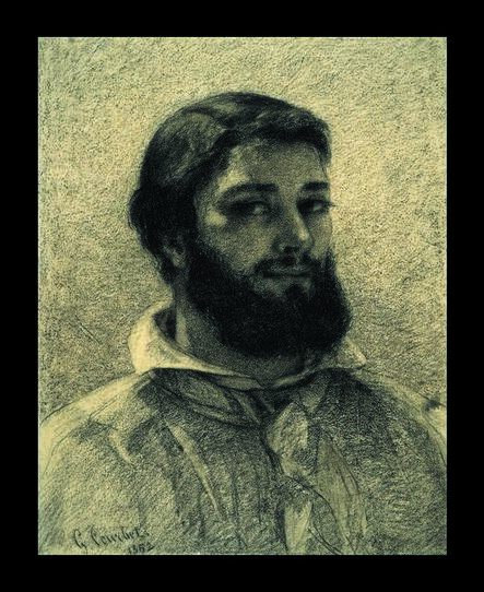 Gustave Courbet, ‘Self Portrait’, 1852