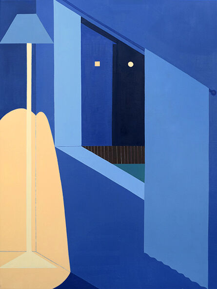 Adrian Kay Wong, ‘Lamp, Window, Moon’, 2018