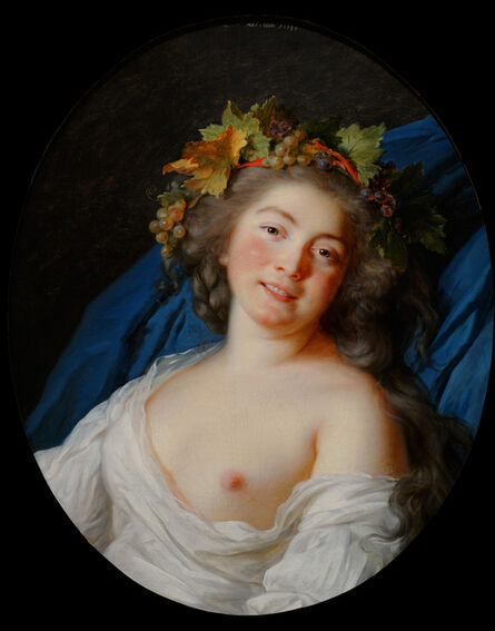 Élisabeth Louise Vigée-Le Brun, ‘Bacchante’, 1785