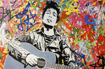 Mr. Brainwash, ‘'Bob Dylan'’, 2008