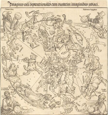 Albrecht Dürer, ‘The Northern Celestial Hemisphere’, 1515