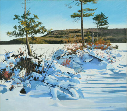 June Grey, ‘Cold Stream Winter, Enfield, Maine’, 20th -21st Century