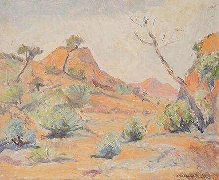 William Frater, ‘(MacDonnell Ranges - Mount Zeil?)’, ca. 1950