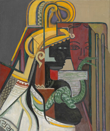 Georges Folmer, ‘Profil et masque’, ca. 1928