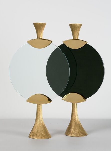 Aldus, ‘"Moon," Candlestick in Black or White’, 2013