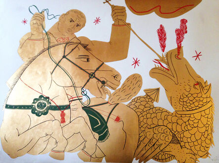 Apostolos Chantzaras, ‘The Rider And The Dragon’, 2013