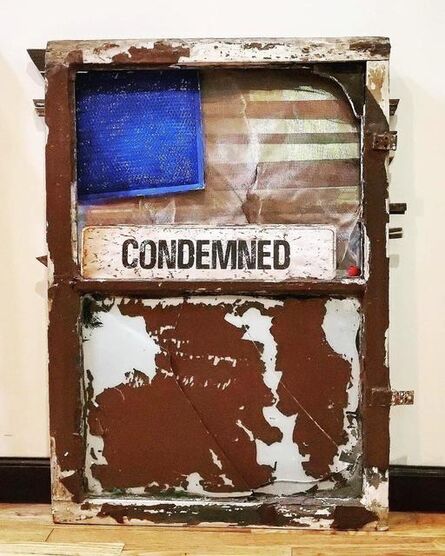 william sorvillo, ‘Untitled (Condemned sign)’, 2020