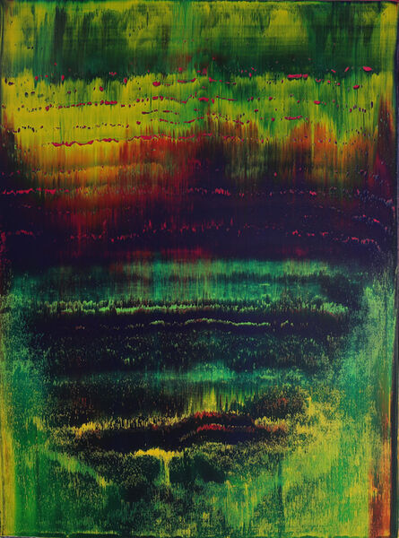 Harry Moody, ‘Abstract Heart Throb’, Oil on canvas