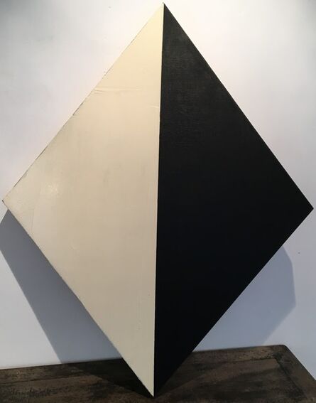 Manolo Ballesteros, ‘ black and white rhombus’, 2020