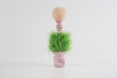 Diana Wolzak, ‘Pink Grass Ball ’, 2017