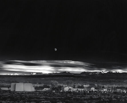Ansel Adams, ‘Moonrise Hernandez, New Mexico’, 1941