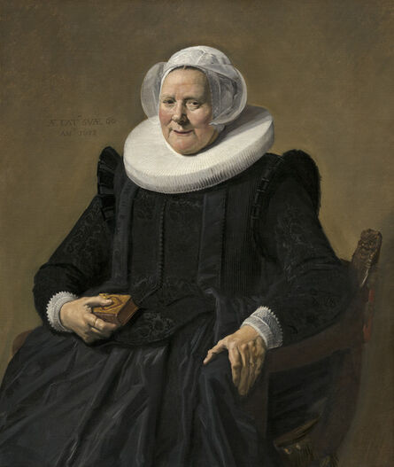 Frans Hals, ‘Portrait of an Elderly Lady’, 1633