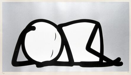 Stik, ‘Sleeping Baby (Silver)’, 2015