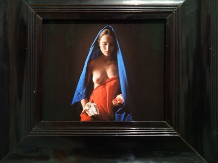 Seth Morley, ‘Madonna of the Pomegranate | Limited edition 3/13 | 20x23 cm | Black antique frame’, 2020