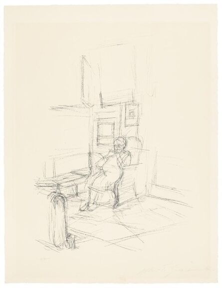 Alberto Giacometti, ‘The Artist’s Mother Seated (Lust 50)’, 1965