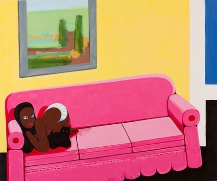 David Humphrey, ‘Pink Couch’, 2012