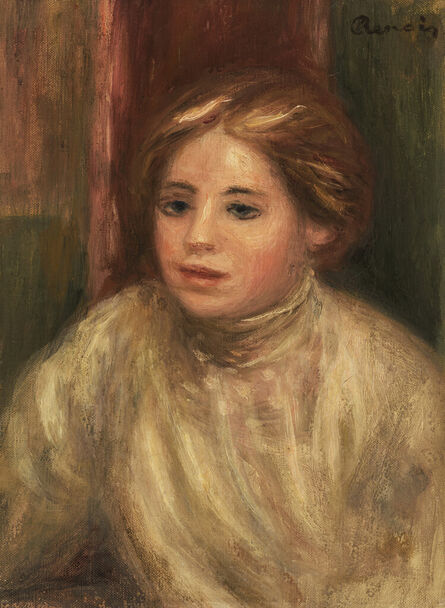 Pierre-Auguste Renoir, ‘Tête de Femme Blonde’, 1908