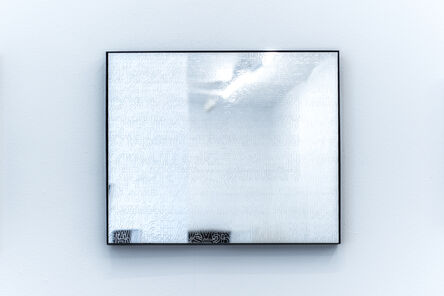 Johannes Wohnseifer, ‘Password-Painting (Mirror)’, 2017