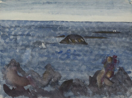 John Marin (1870-1953), ‘Sea Fantasy, Maine’, 1937
