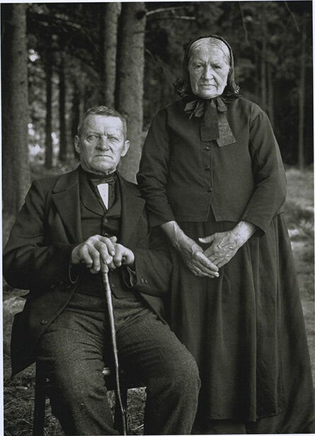 August Sander, ‘Farmer and Wife’, 1912