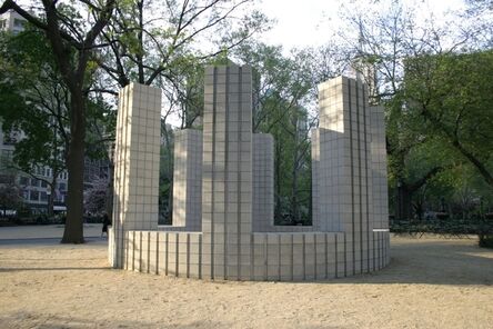 Sol LeWitt, ‘Circle with Towers’, 2005
