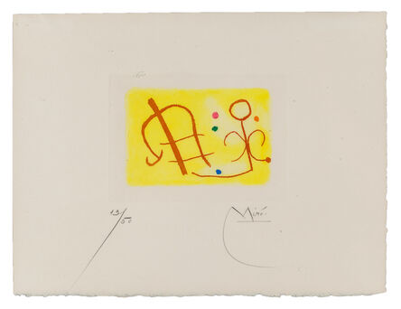 Joan Miró, ‘Sans titre (Fusées)’, 1959