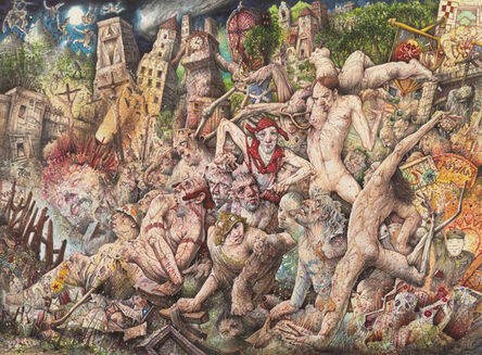 Peter Howson, ‘Optimum Est Pati Quod Emendare Non Possis (What Can't be Cured Must be Endured)’, 2021