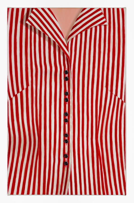 Jan Murray, ‘Striped Blouse (Red)’, 2014