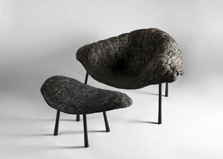 Ayala Serfaty, ‘Sato Leh, Contemporary Lounge Chair and Ottoman’, Israel-2017