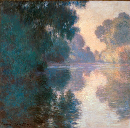 Claude Monet, ‘Morning on the Seine, Good Weather’, 1897