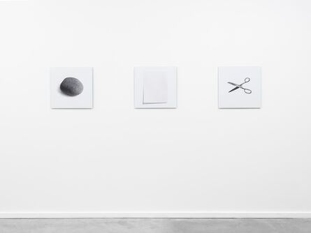 Ceal Floyer, ‘Rock Paper Scissors’, 2013