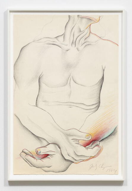 Judy Chicago, ‘Untitled - Male Torso: Frontal’, 1984