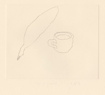 Barry Flanagan, ‘Cup and Quill’, 1972