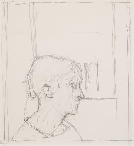 Euan Uglow, ‘Idea for Portrait’, n.d.