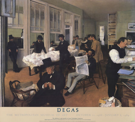 Edgar Degas, ‘Portraits in an Office (New Orleans)’, 1988